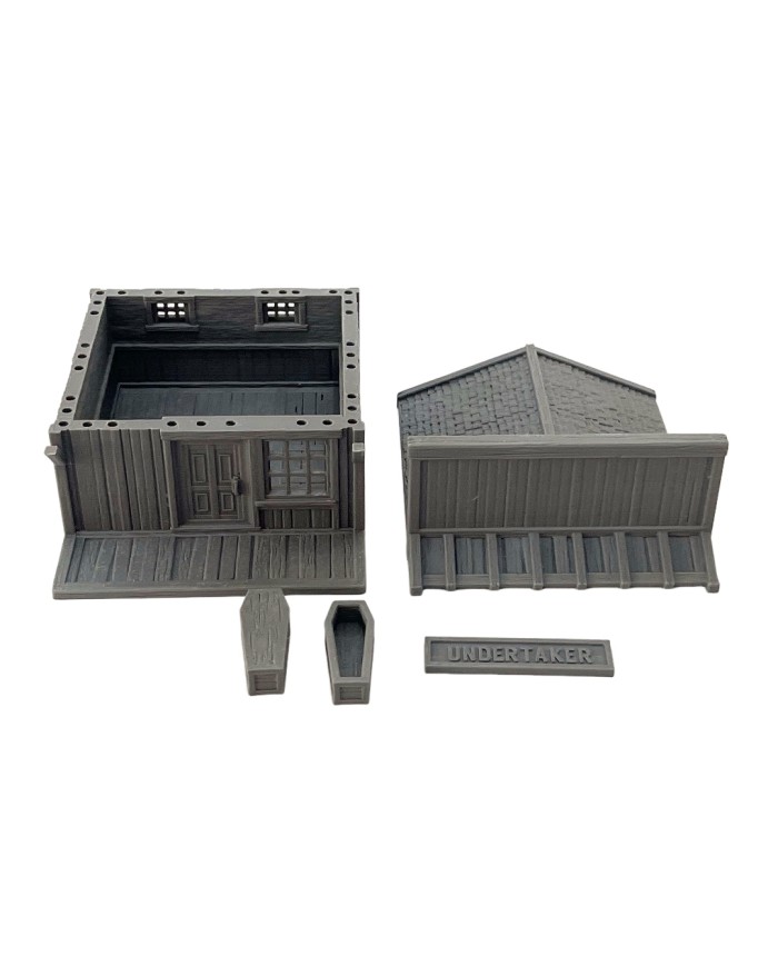 Undertaker's House of Wild West|World of Pratheron|Wild West Terrain