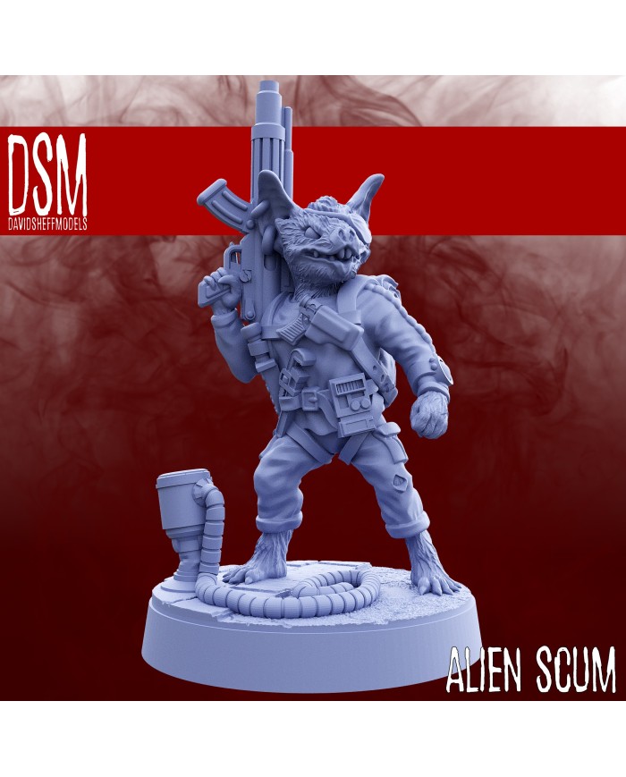 Alien Scum - 1|David Sheff Models|Biomorph Warbands