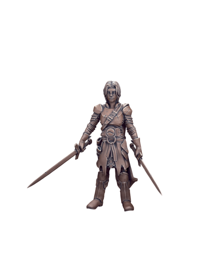 Guerrera Humana|TytanTroll Miniatures|Guerreros
