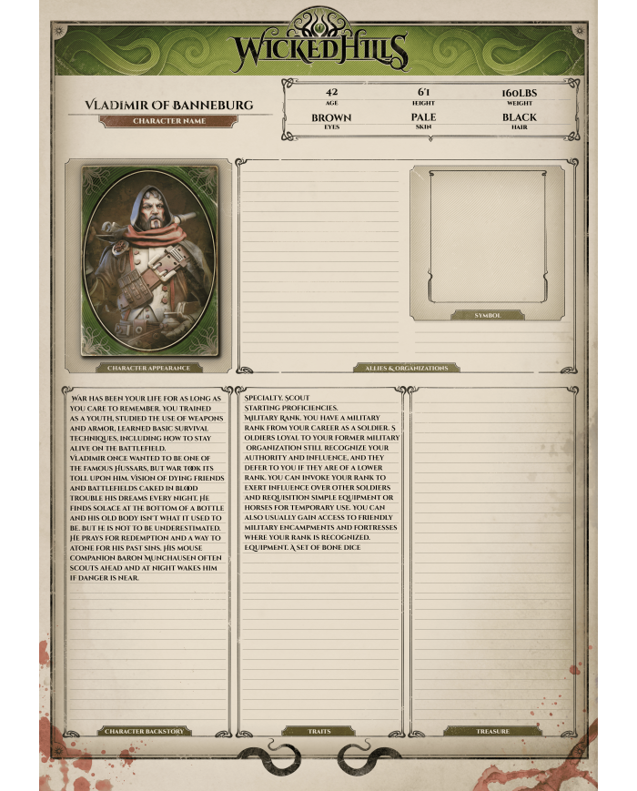 Vladimir de Banneburg | Great Grimoire | Guerreros | Terrainandminis