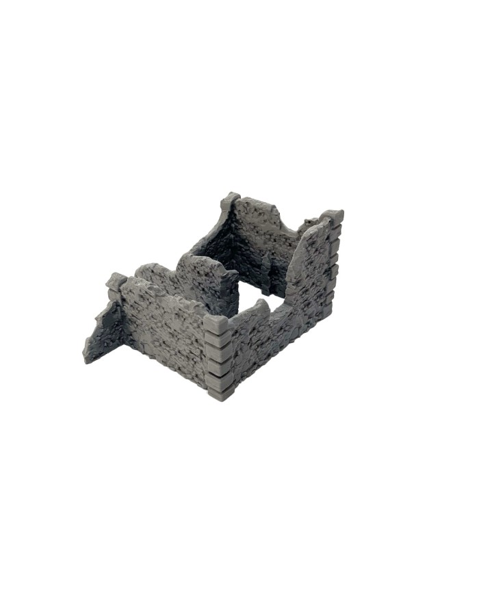 Abandoned Town - Ruins - B|Txarli Factory|Fantasy Ruins Terrain