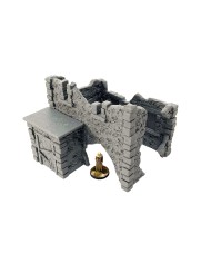 Abandoned Town - House - D|Txarli Factory|Fantasy Ruins Terrain