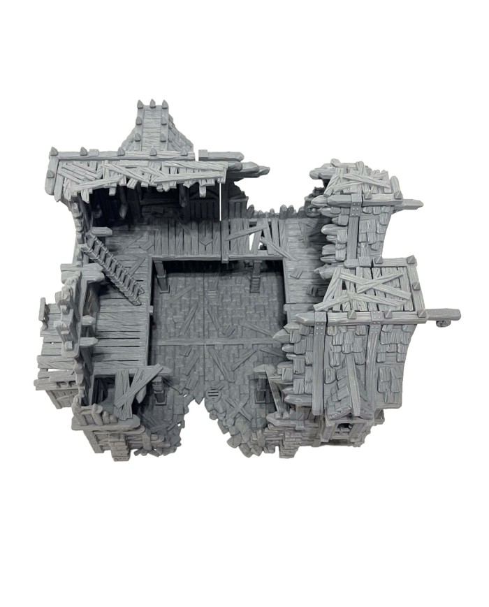Ruinas del Almacén 17 de Hexengarde|Tired World Studio|Escenografia Mordheim