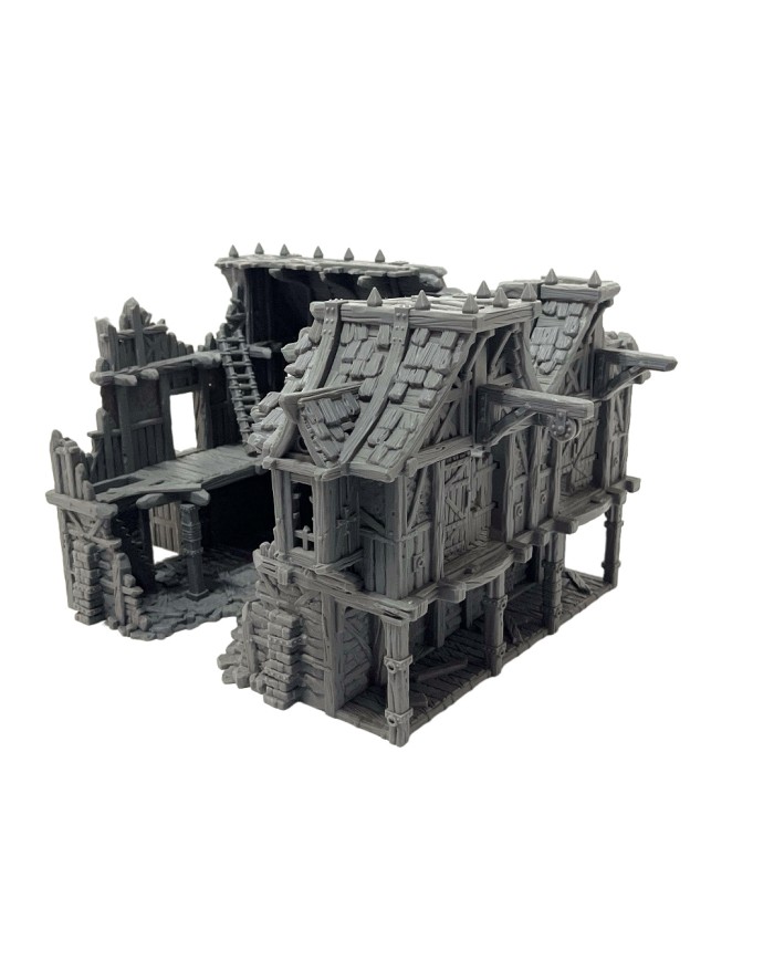 Ruinas del Almacén 17 de Hexengarde|Tired World Studio|Escenografia Mordheim