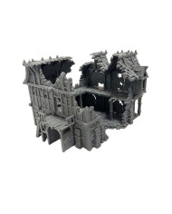 Warehouse 17 Ruin of Hexengarde City|Tired World Studio|Mordheim Terrain