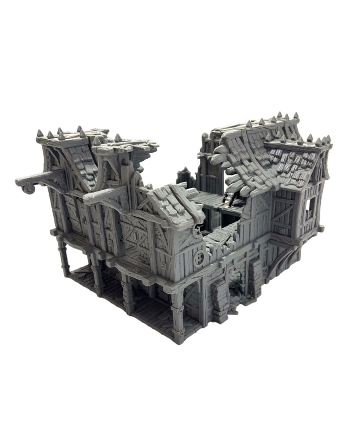 Ruinas del Almacén 17 de Hexengarde|Tired World Studio|Escenografia Mordheim