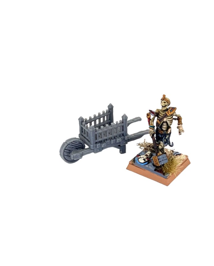 Handcart of Hexengarde City|Tired World Studio|Mordheim Terrain