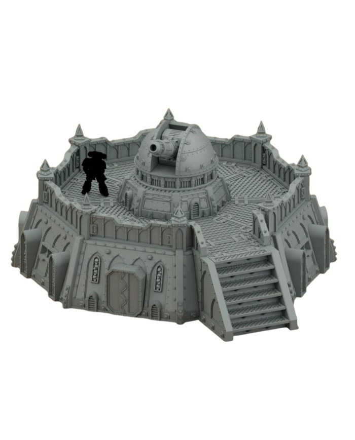 Large Grimdark Turret Artillery|Fabricator's Lair|Grimdark Defenses