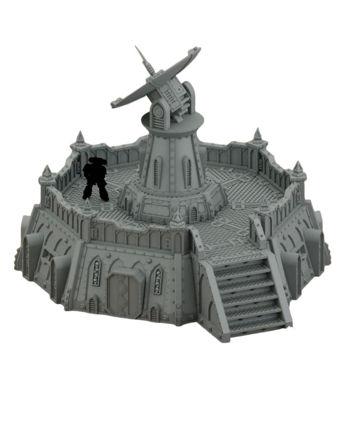 Large Grimdark Turret Radar|Fabricator's Lair|Grimdark Defenses