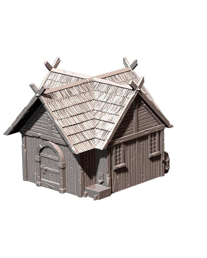 Saxon House - E|Txarli Factory|Saxon Terrain