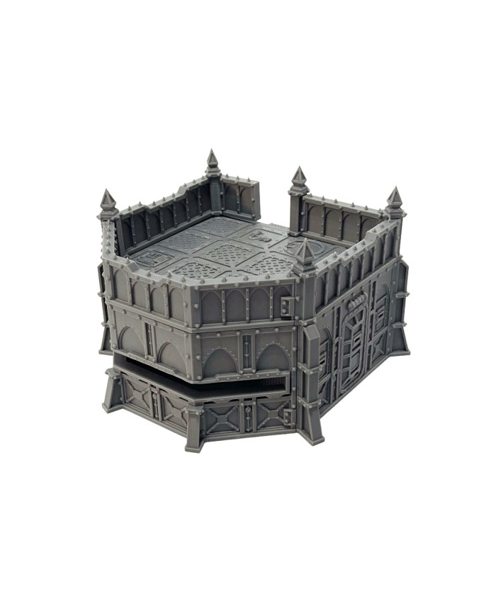 Grimdark Bunker | Fabricator's Lair | Grimdark Defenses | Terrainandminis