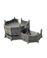Búnker Grimdark con Ala Derecha|Fabricator's Lair|Defensas Grimdark