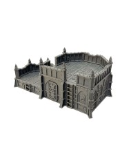 Grimdark Bunker with Right Wing|Fabricator's Lair|Grimdark Defenses