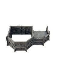 Grimdark Bunker with Right Wing|Fabricator's Lair|Grimdark Defenses