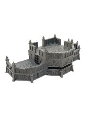 Búnker Grimdark con Doble Ala|Fabricator's Lair|Defensas Grimdark