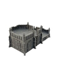 Grimdark Bunker with Left Wing|Fabricator's Lair|Grimdark Defenses