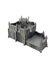 Búnker Grimdark con Ala Izquierda y Torreta|Fabricator's Lair|Defensas Grimdark