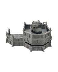 Búnker Grimdark con Ala Izquierda y Torreta|Fabricator's Lair|Defensas Grimdark