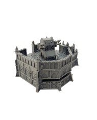 Búnker Grimdark con Ala Derecha y Torreta|Fabricator's Lair|Defensas Grimdark