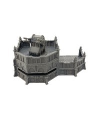 Búnker Grimdark con Ala Derecha y Torreta|Fabricator's Lair|Defensas Grimdark
