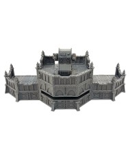 Búnker Grimdark con Doble Ala y Torreta|Fabricator's Lair|Defensas Grimdark