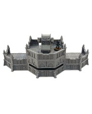 Búnker Grimdark con Doble Ala y Torreta|Fabricator's Lair|Defensas Grimdark