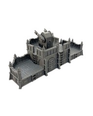 Búnker Grimdark con Doble Ala y Torreta|Fabricator's Lair|Defensas Grimdark