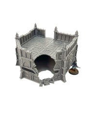 Damaged Grimdark Bunker - A|Fabricator's Lair|Grimdark Defenses