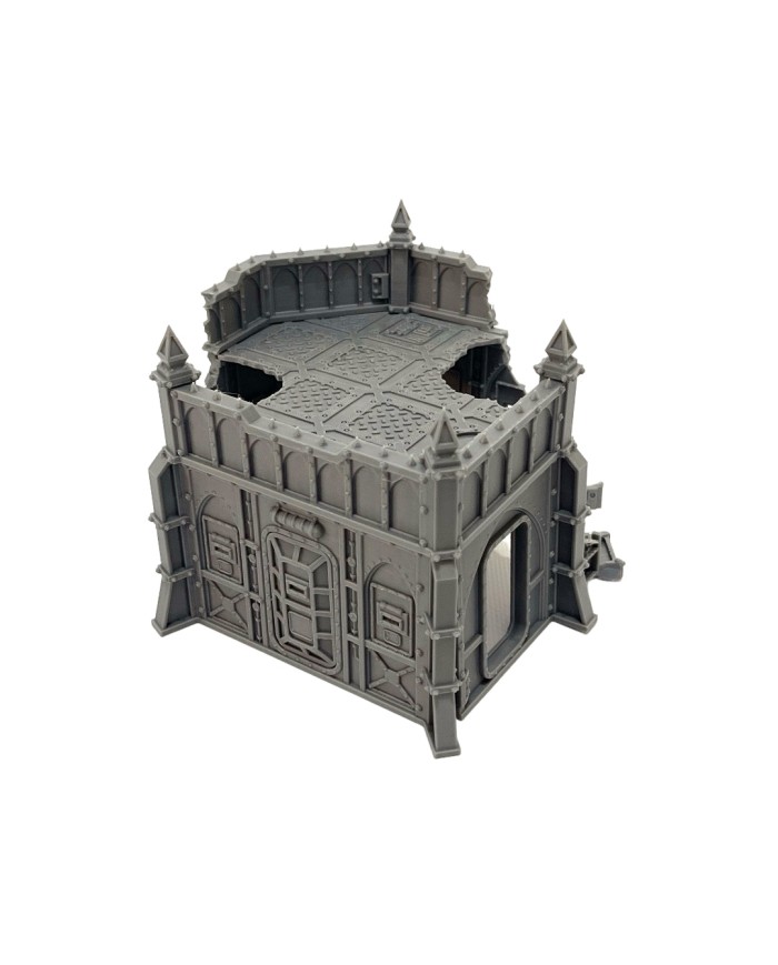 Damaged Grimdark Bunker - C|Fabricator's Lair|Grimdark Defenses