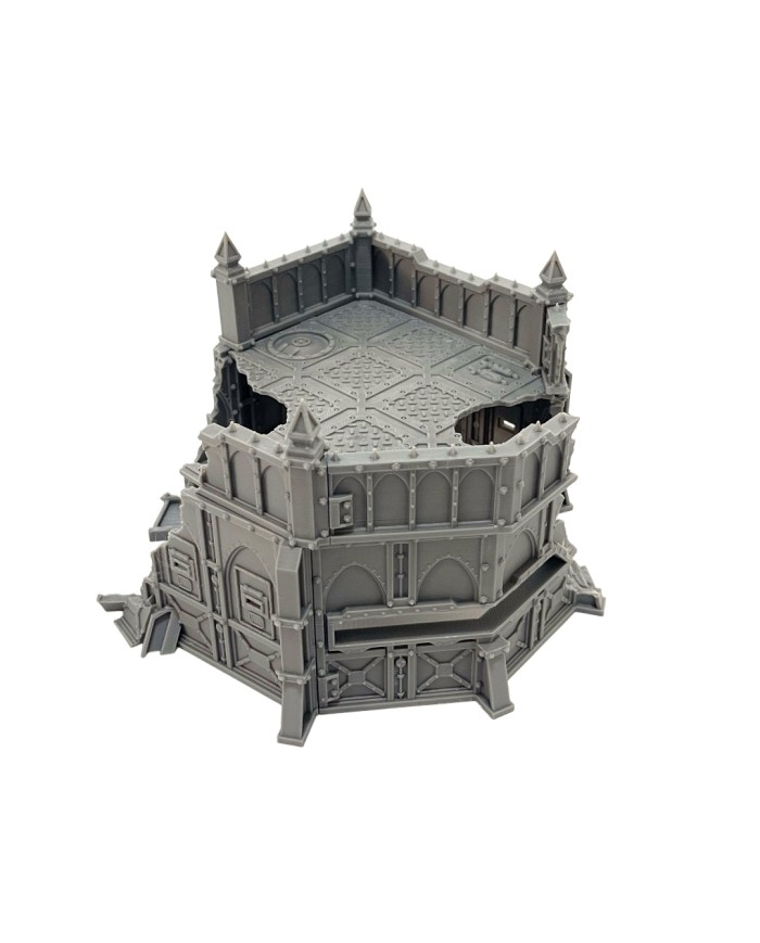 Damaged Grimdark Bunker - C|Fabricator's Lair|Grimdark Defenses