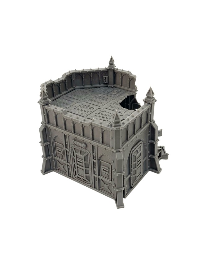Damaged Grimdark Bunker - B|Fabricator's Lair|Grimdark Defenses