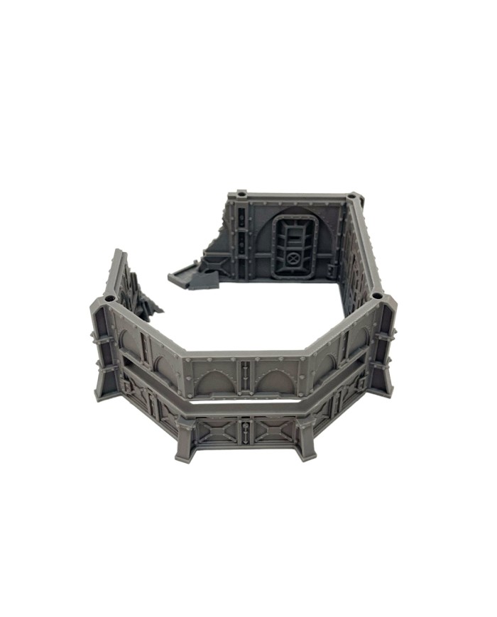 Damaged Grimdark Bunker - B|Fabricator's Lair|Grimdark Defenses