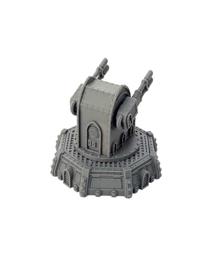 Torreta Antiaérea Grimdark Elevada|Fabricator's Lair|Defensas Grimdark