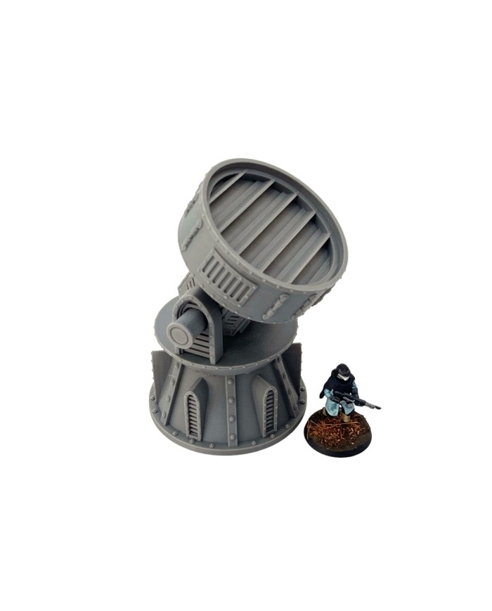 Torreta de Iluminación Grimdark|Fabricator's Lair|Defensas Grimdark