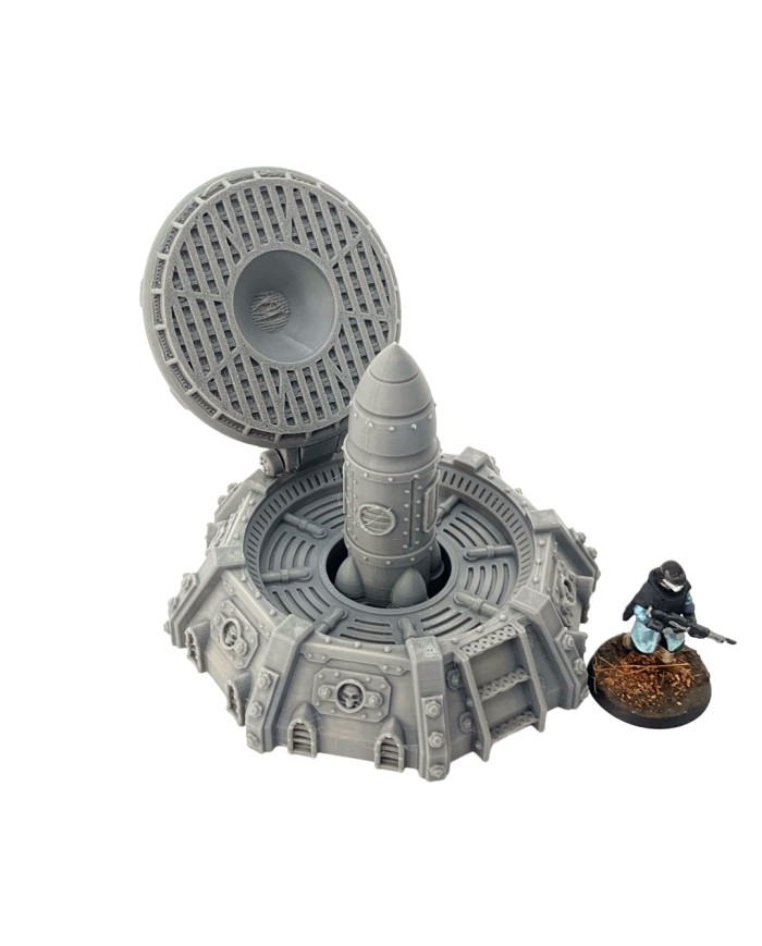 Silo de Misiles Grimdark|Fabricator's Lair|Defensas Grimdark