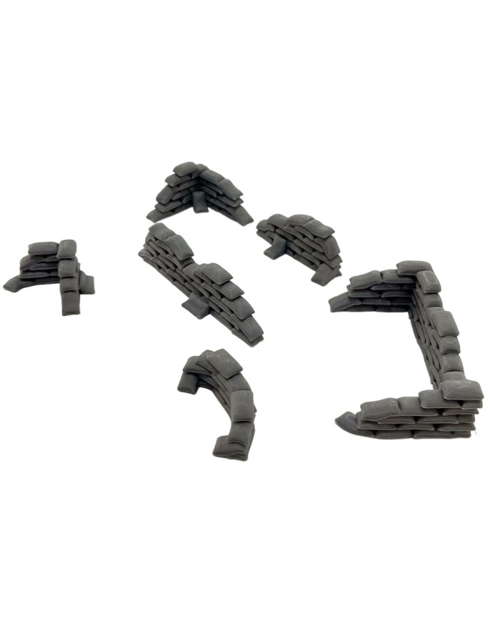 Sandbags (x6)|Fabricator's Lair|Grimdark Defenses