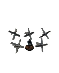 Czech Hedgehogs (x5)|Fabricator's Lair|Grimdark Defenses