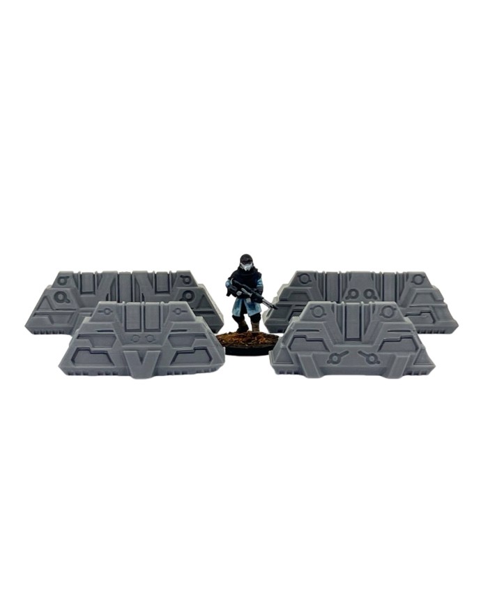 Barricadas Necro (x4)|Txarli Factory|Necromaton