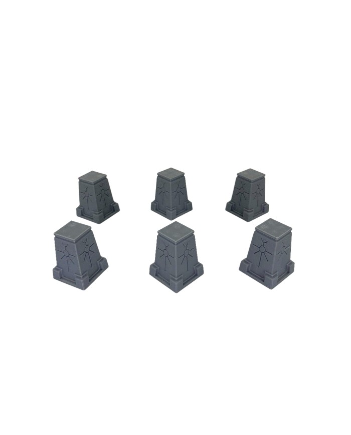 Marcadores De Objetivo Necro (x6)|Txarli Factory|Necromaton