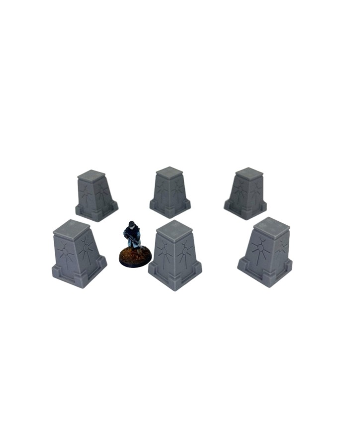 Necro Objetive Markers (x6)|Txarli Factory|Necromaton