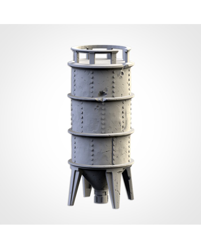Silo de Metal Alto|Txarli Factory|Escenografía de Cultivos