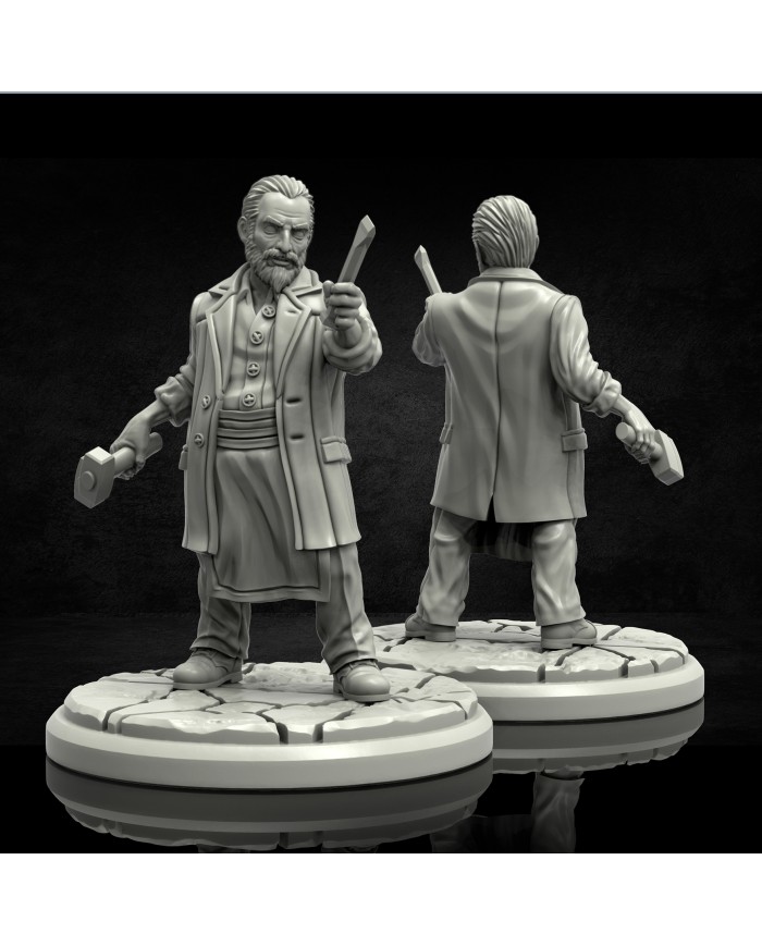 Investigador - Escultor|Adaevy Creations|Personajes Cthulhu