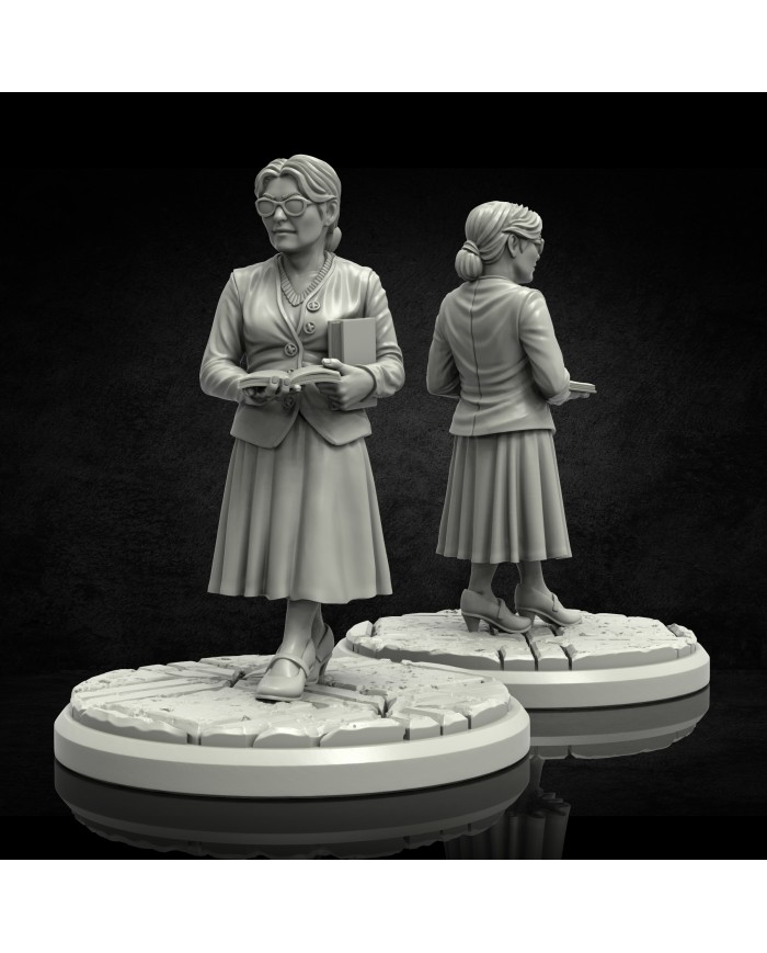 Investigadora - Estudiante Honorífico|Adaevy Creations|Personajes Cthulhu