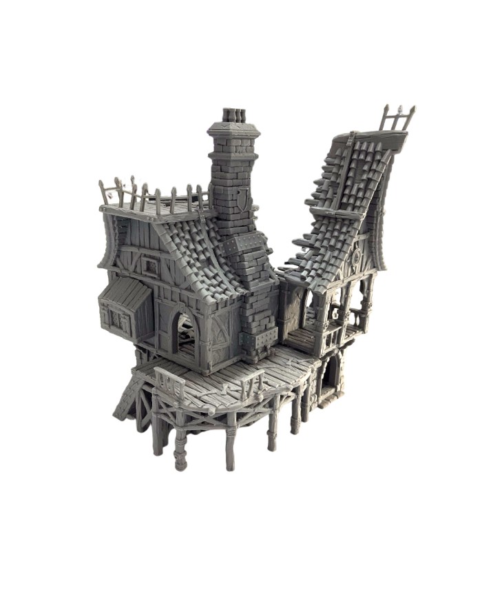 Ruinas de la Mansión Von Ulfmann de Hexengarde|Tired World Studio|