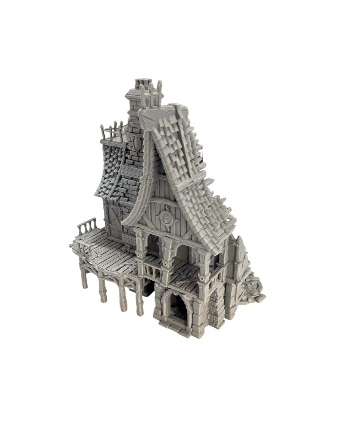 Ruinas de la Mansión Von Ulfmann de Hexengarde|Tired World Studio|Escenografia Mordheim