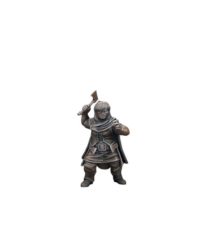 Dwarf Ranger Female|TytanTroll Miniatures|Rangers