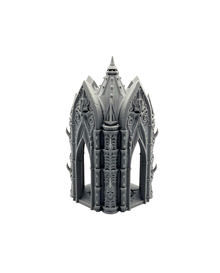 Templo de Tendrul|Forbidden Prints|Escenografía Demoniaca