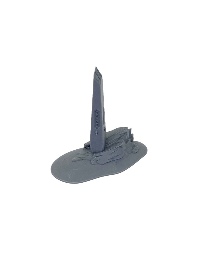 Obelisk on Rock|Laser Terrain|Egyptian Monuments