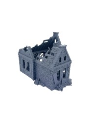 Residencia Waller en Ruinas de Grimdale|3DLayeredscenery|Ruinas Napoleonicas