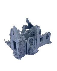 Taberna de la Corona de Oro en Ruinas de Grimdale|3DLayeredscenery|Ruinas Napoleonicas